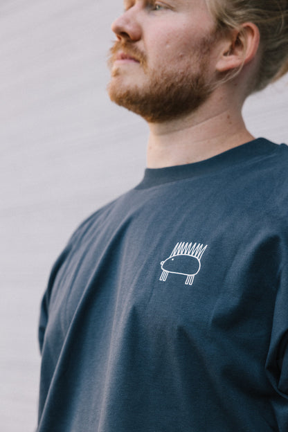 THE OG - cream on grey