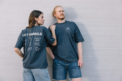 THE OG - cream on grey