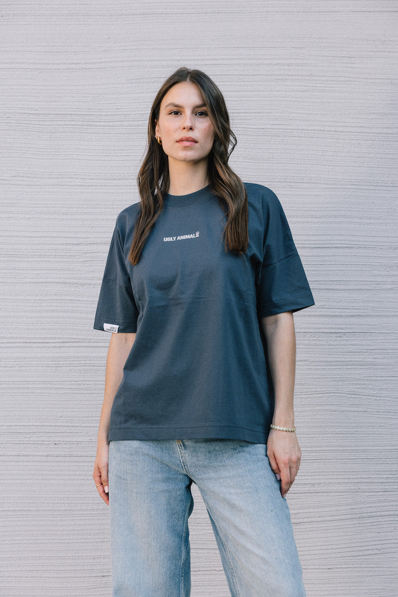 THE HOLY SNAIL - shimmer on grey