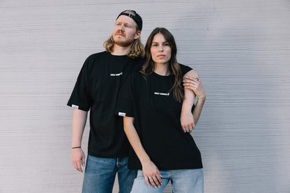 THE HOLY SNAIL - white on black